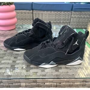 Jordan 6 Rings Retro GS Black Silver White – Size 4Y